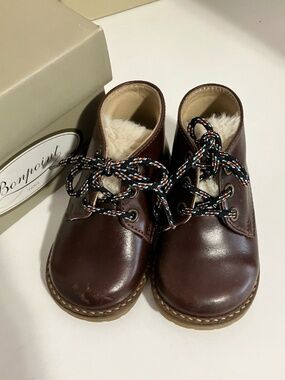 Bonpoint Baby leather boots